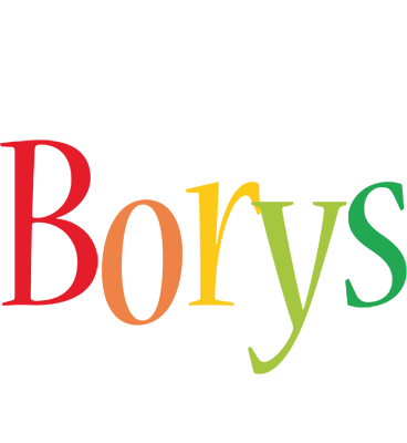 Borys birthday logo