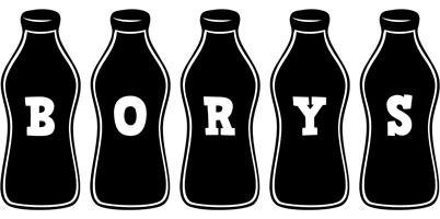 Borys bottle logo