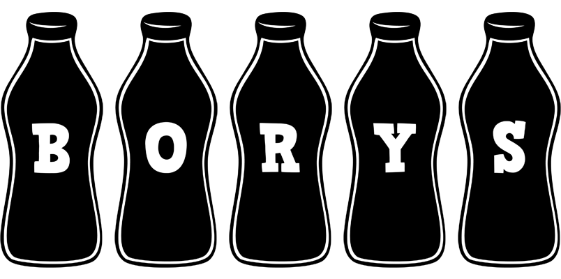 Borys bottle logo