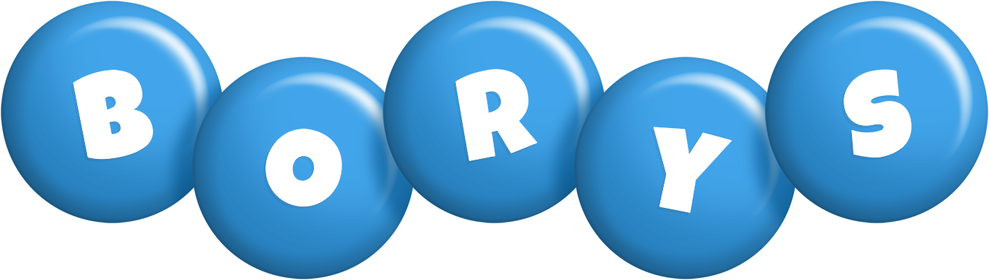 Borys candy-blue logo