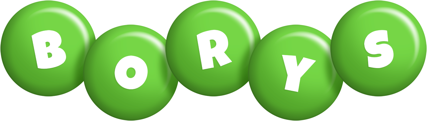 Borys candy-green logo
