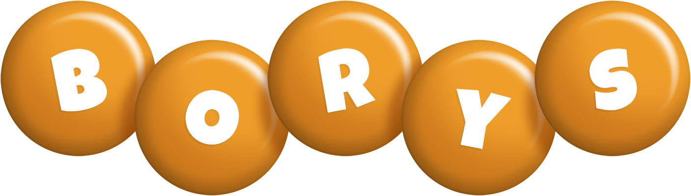 Borys candy-orange logo