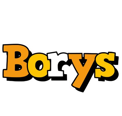 Borys cartoon logo