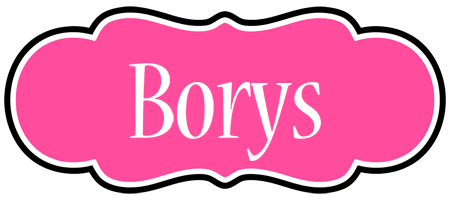 Borys invitation logo