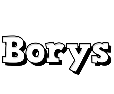 Borys snowing logo