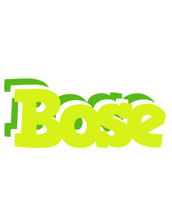 Bose citrus logo