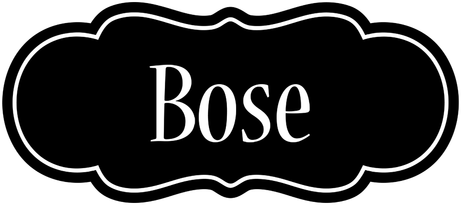 Bose welcome logo
