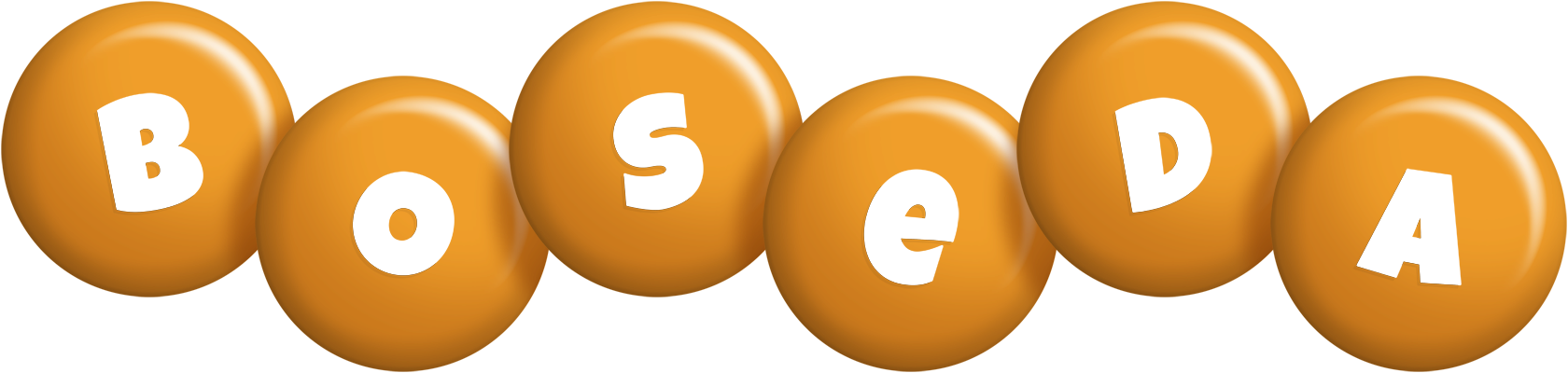 Boseda candy-orange logo