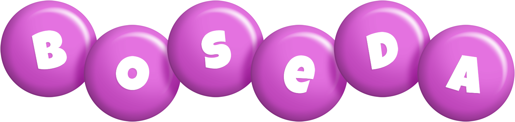 Boseda candy-purple logo