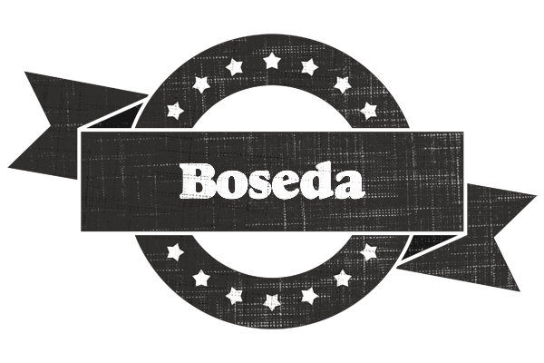 Boseda grunge logo