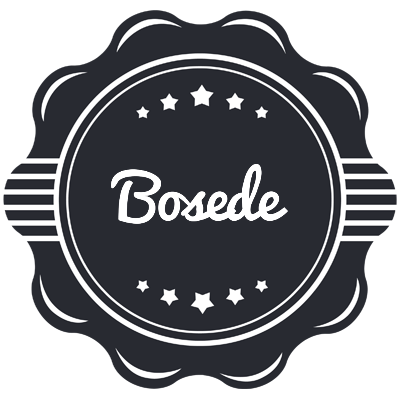Bosede badge logo