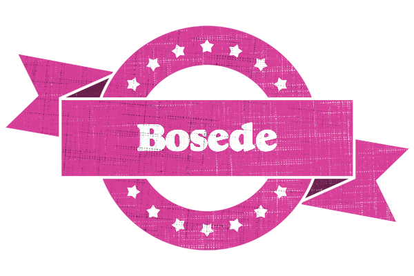 Bosede beauty logo