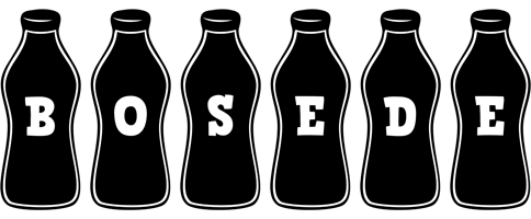 Bosede bottle logo