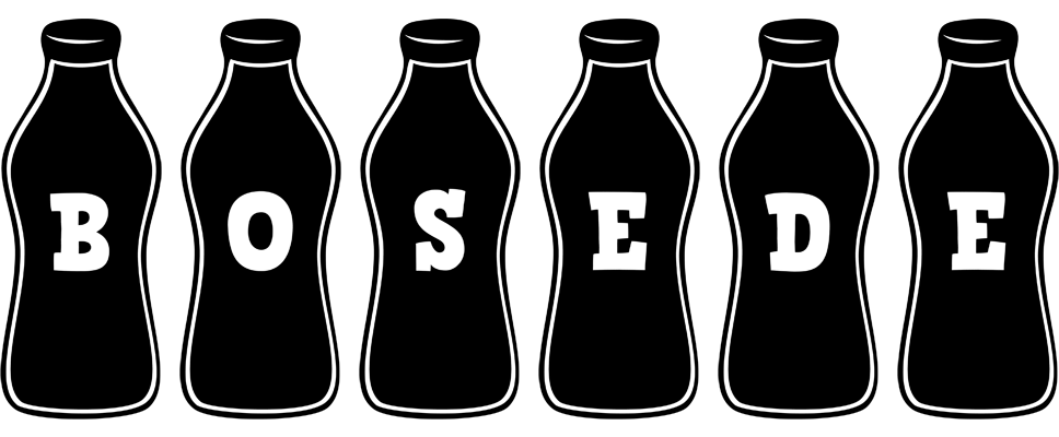 Bosede bottle logo