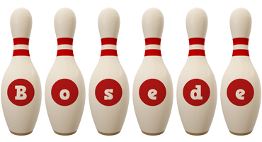 Bosede bowling-pin logo