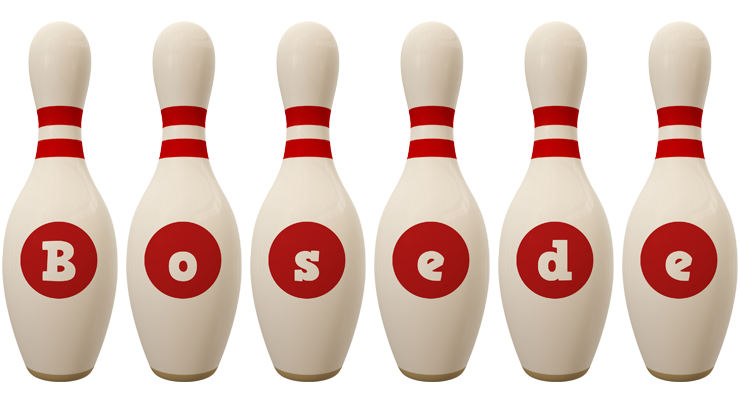 Bosede bowling-pin logo