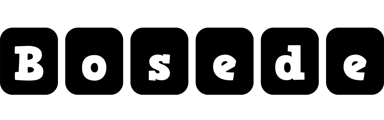 Bosede box logo