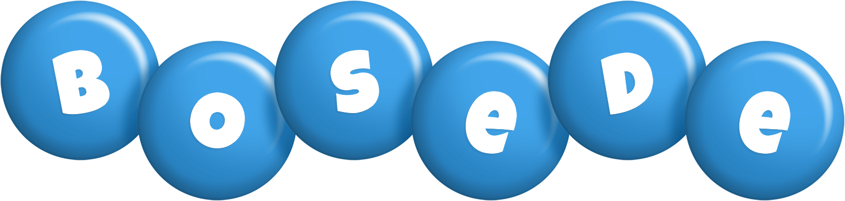 Bosede candy-blue logo