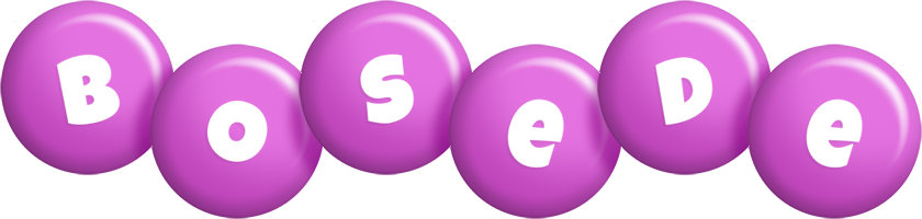 Bosede candy-purple logo