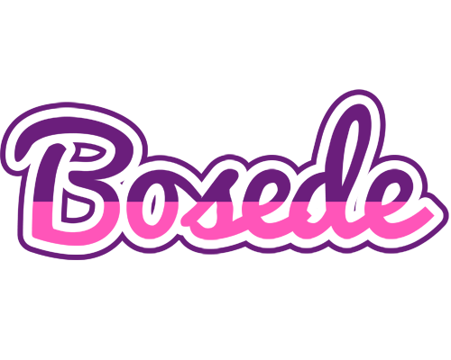 Bosede cheerful logo