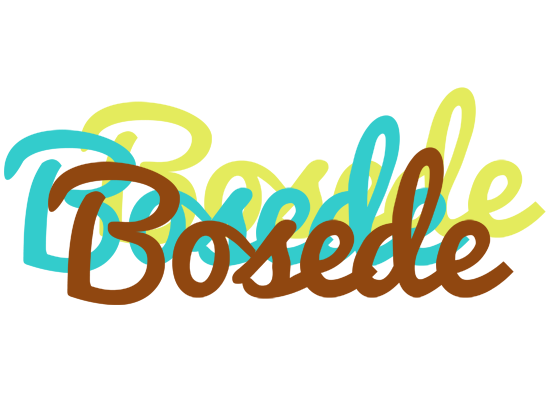 Bosede cupcake logo