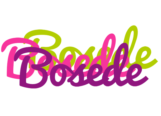 Bosede flowers logo