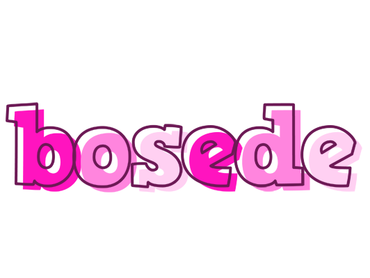 Bosede hello logo