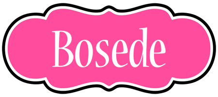 Bosede invitation logo