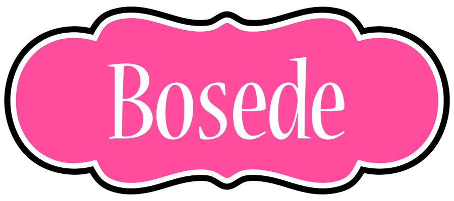 Bosede invitation logo