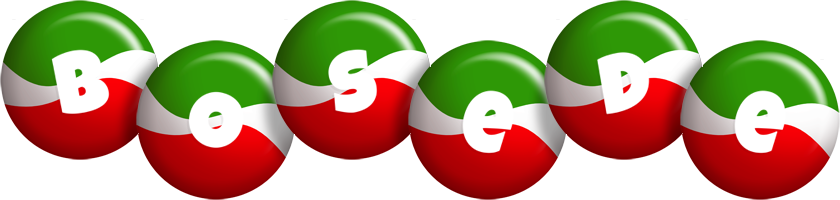 Bosede italy logo