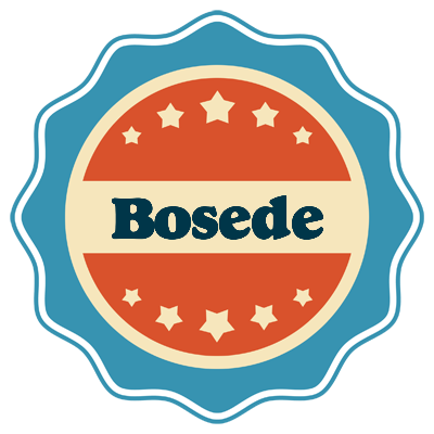 Bosede labels logo