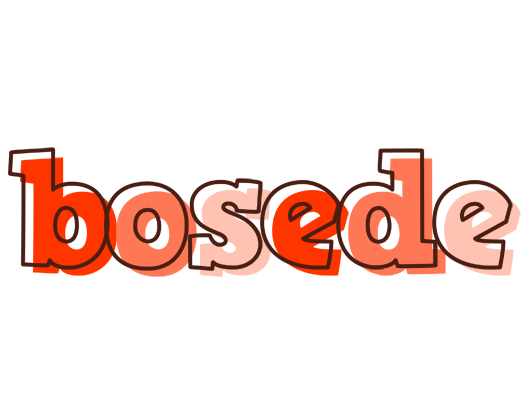 Bosede paint logo
