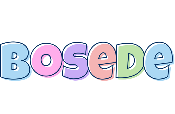 Bosede pastel logo