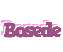 Bosede relaxing logo