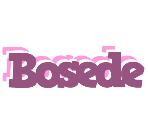 Bosede relaxing logo