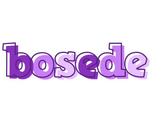 Bosede sensual logo