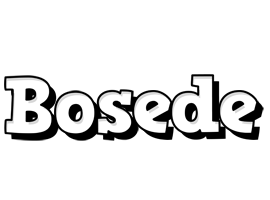 Bosede snowing logo