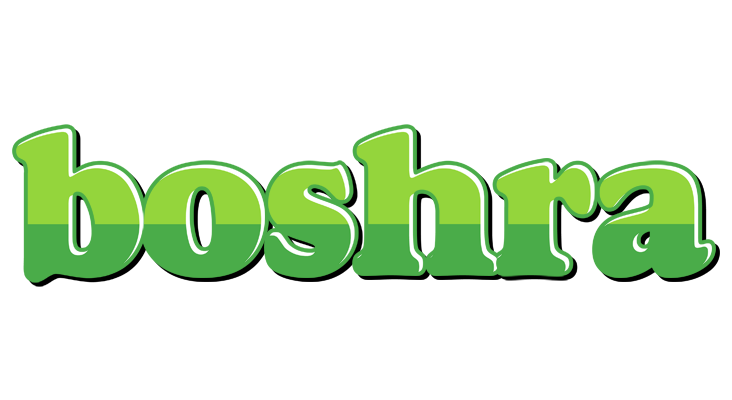 Boshra apple logo