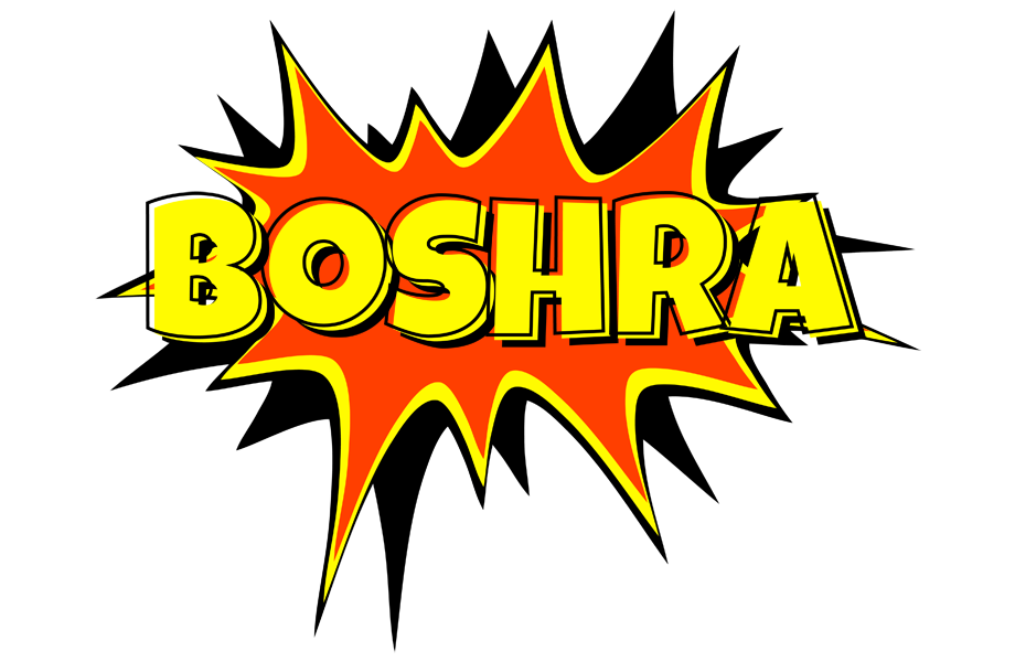 Boshra bazinga logo