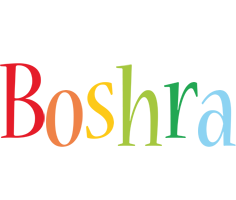 Boshra birthday logo