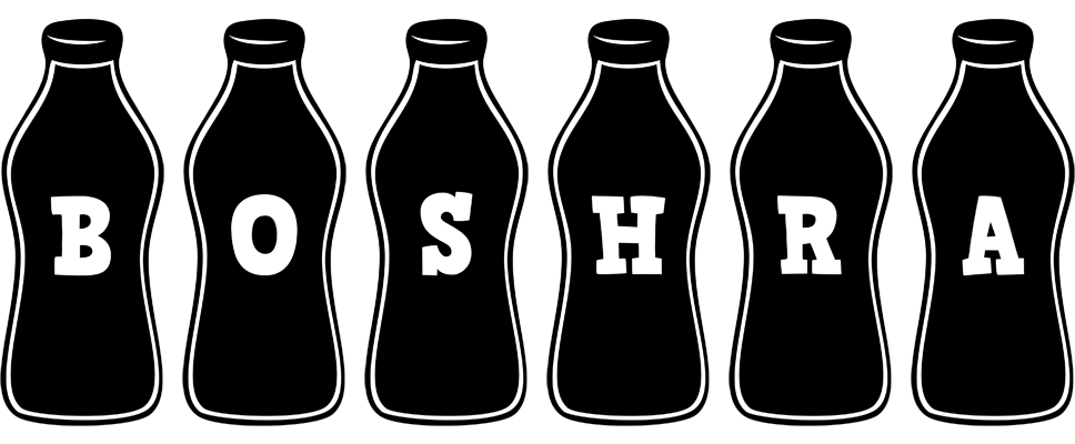 Boshra bottle logo