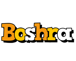 Boshra cartoon logo