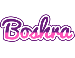 Boshra cheerful logo