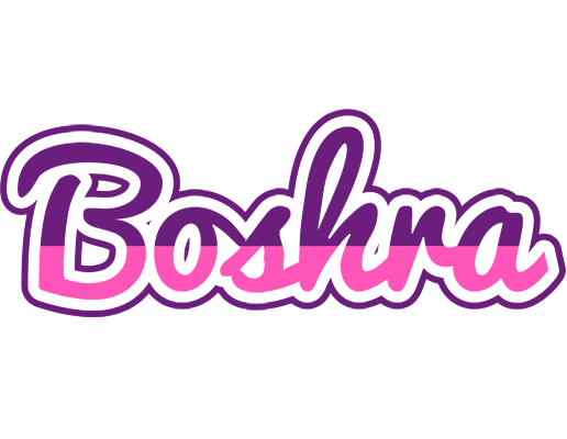 Boshra cheerful logo