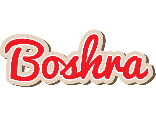 Boshra chocolate logo