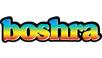 Boshra color logo