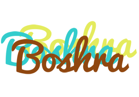 Boshra cupcake logo