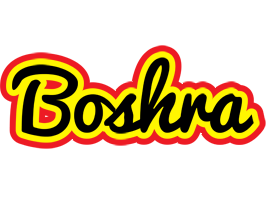 Boshra flaming logo