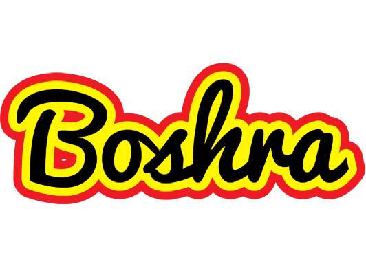 Boshra flaming logo