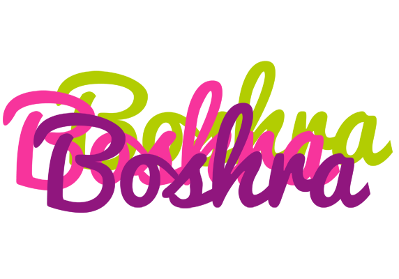 Boshra flowers logo